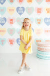 Yellow T-Shirt Dress