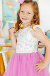 Little Learner Flutter Sleeve Tutu Dress