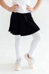 Black & White Twirl Skegging