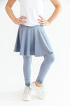 Dusty Blue Twirl Skegging