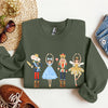Nutcracker Ballet Christmas Scene Artwork Inspires Festive Ornaments And Classic Dance Imagery Sweatshirt