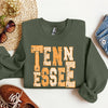 Tennessee Spirit Volunteers Smokey Vols Graphic Heritage Edition Vintage Inspired Soft Fleece Sweatshirt