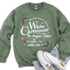 White Christmas Movie Classic Musical Vintage Style Graphic Print Premium Sweatshirt