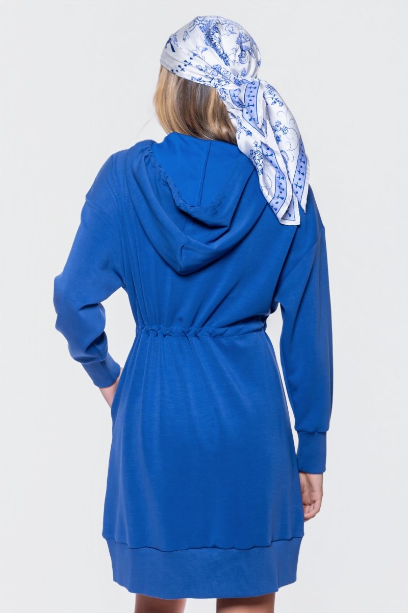 Mina Dress 37" (Royal Blue)