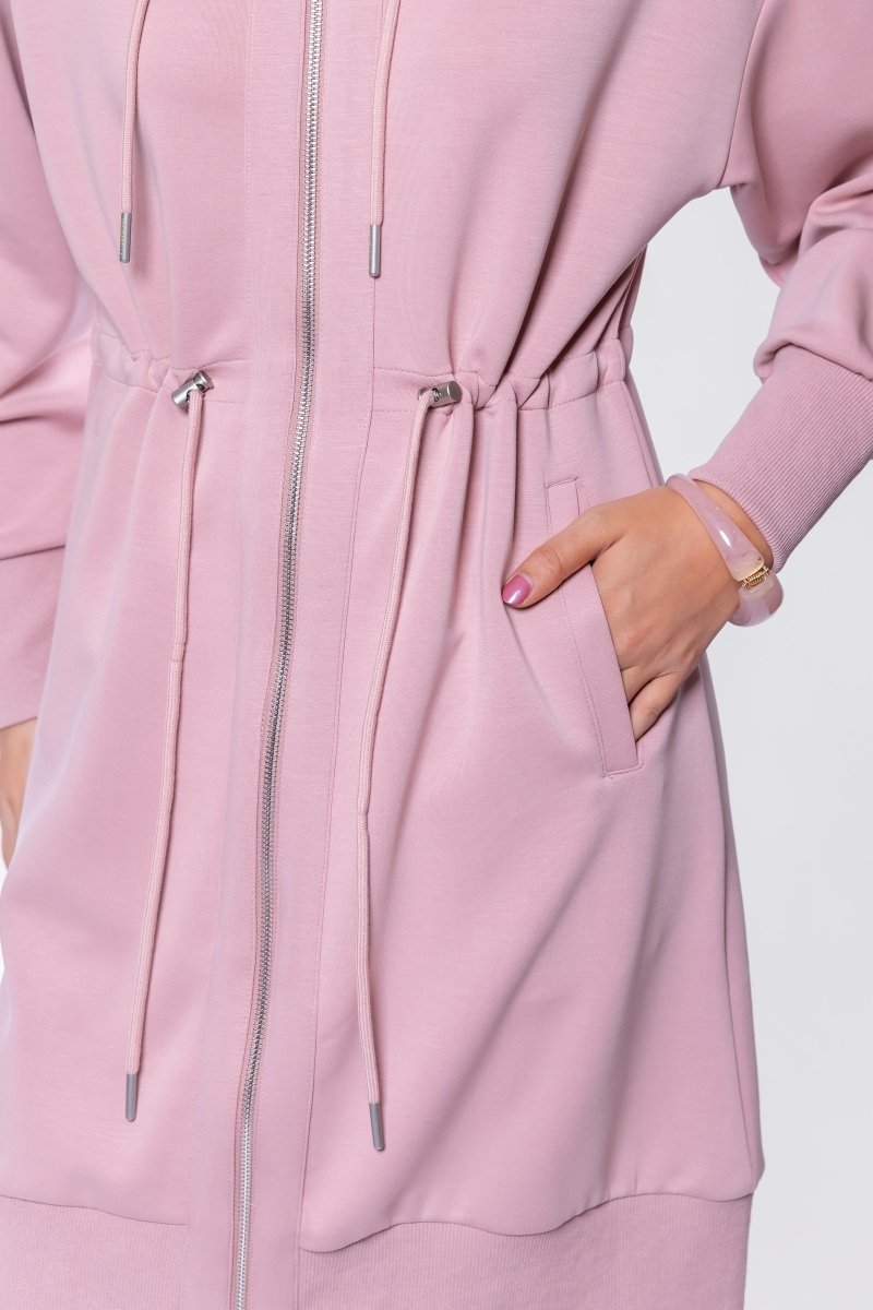 Mina Dress 42" (Indy Pink)