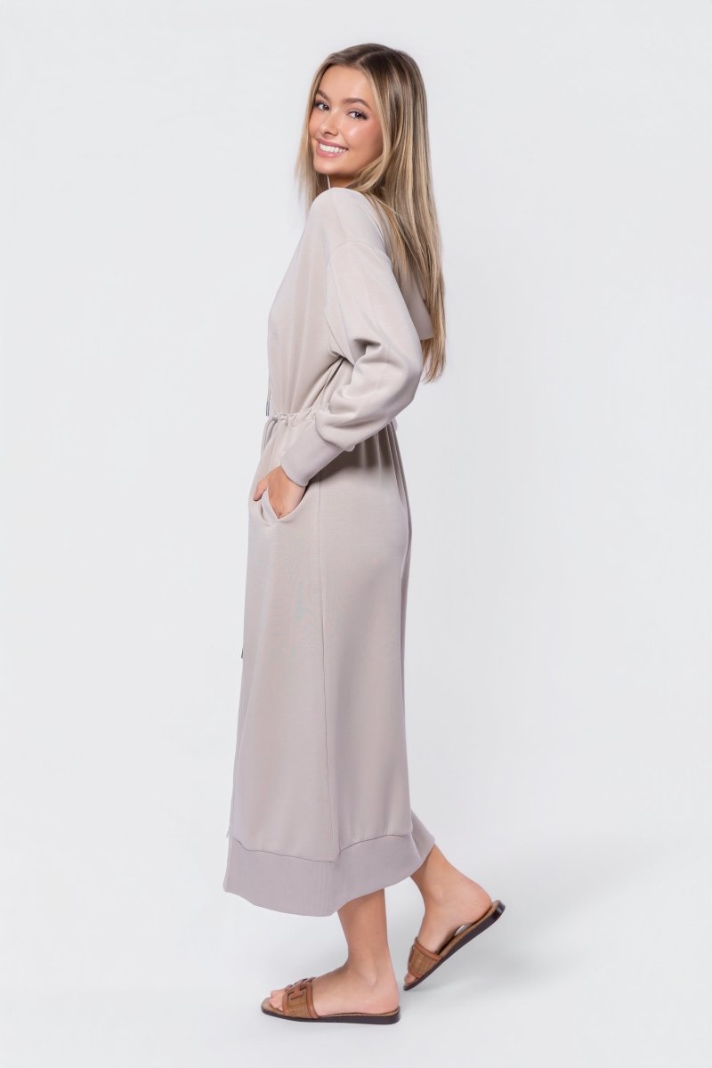 Mina Dress 50" (Khaki)