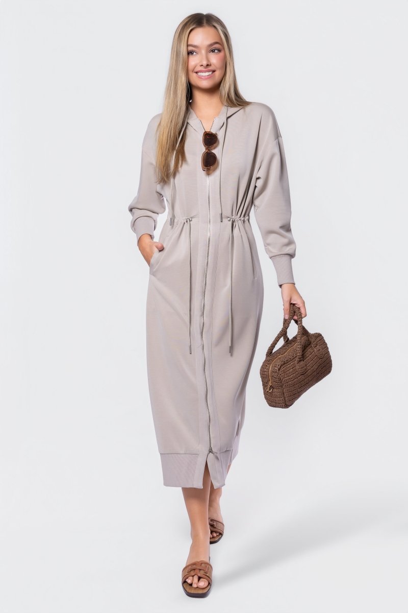 Mina Dress 50" (Khaki)