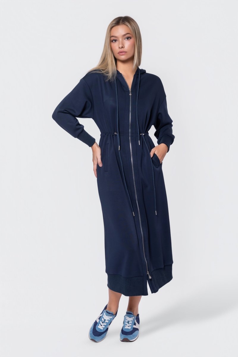 Mina Dress 50" (Navy)