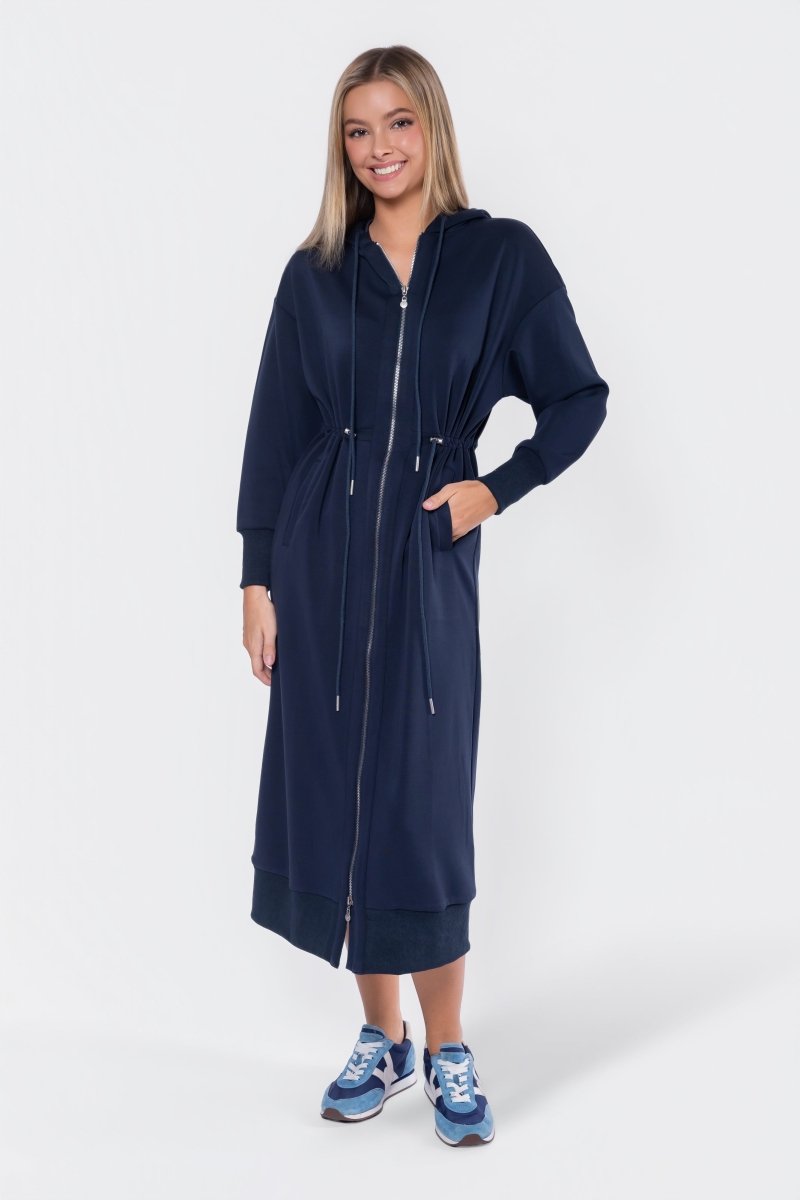 Mina Dress 50" (Navy)