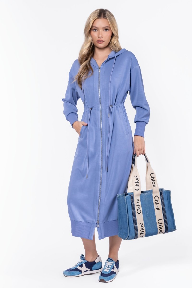 Mina Dress 50" (Light Blue)