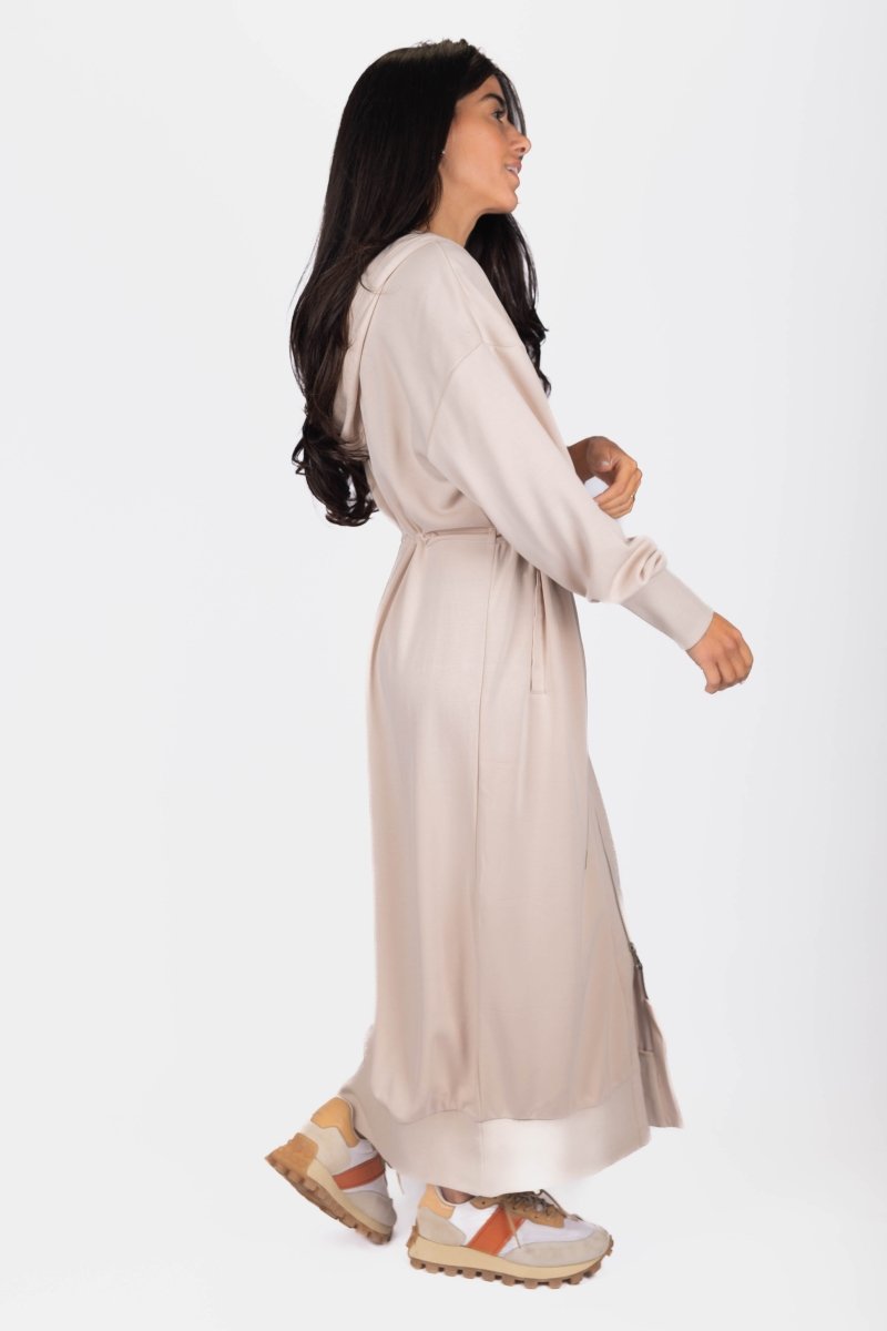 Mina Dress 50" (Stone)