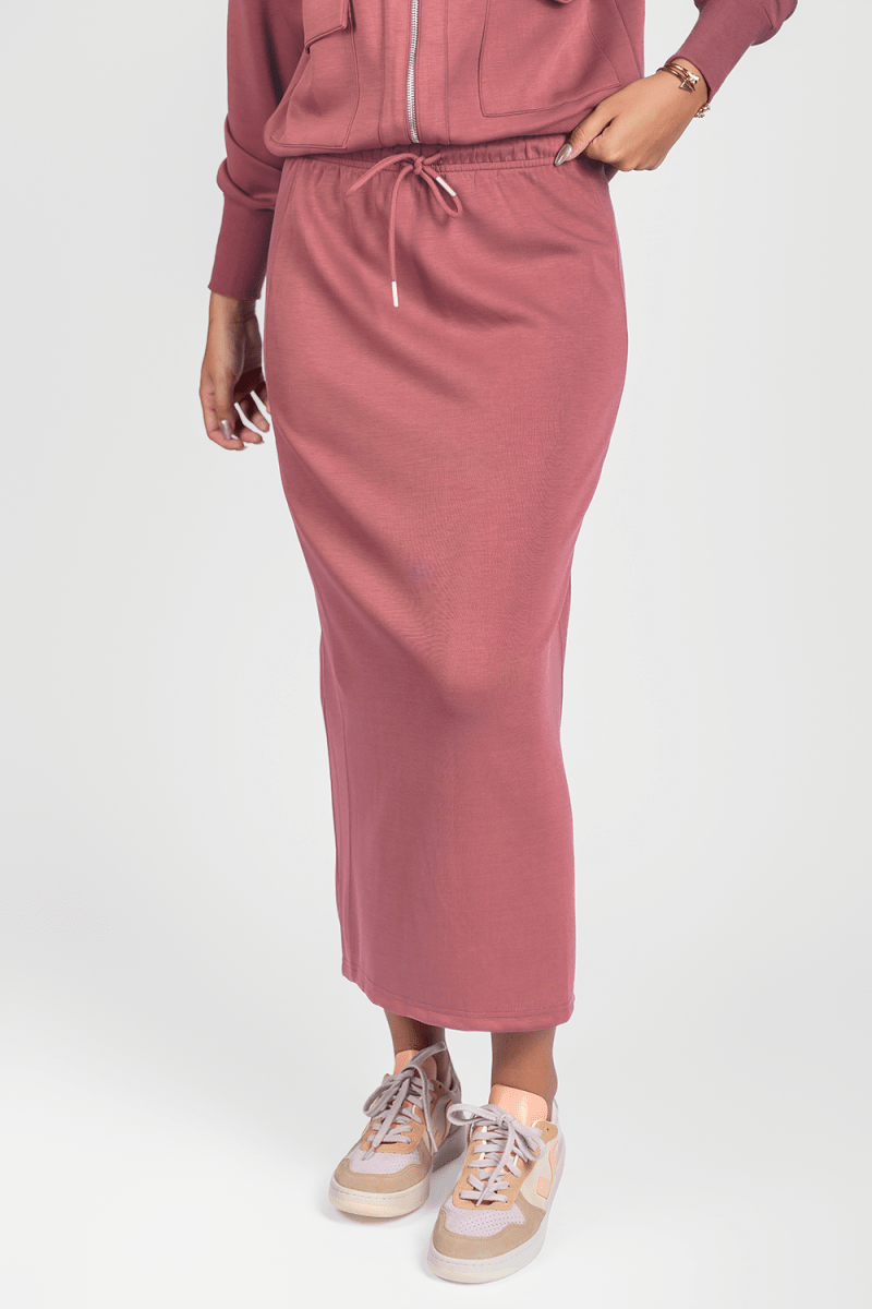 Mina Skirt 35" (Dusty Rose)