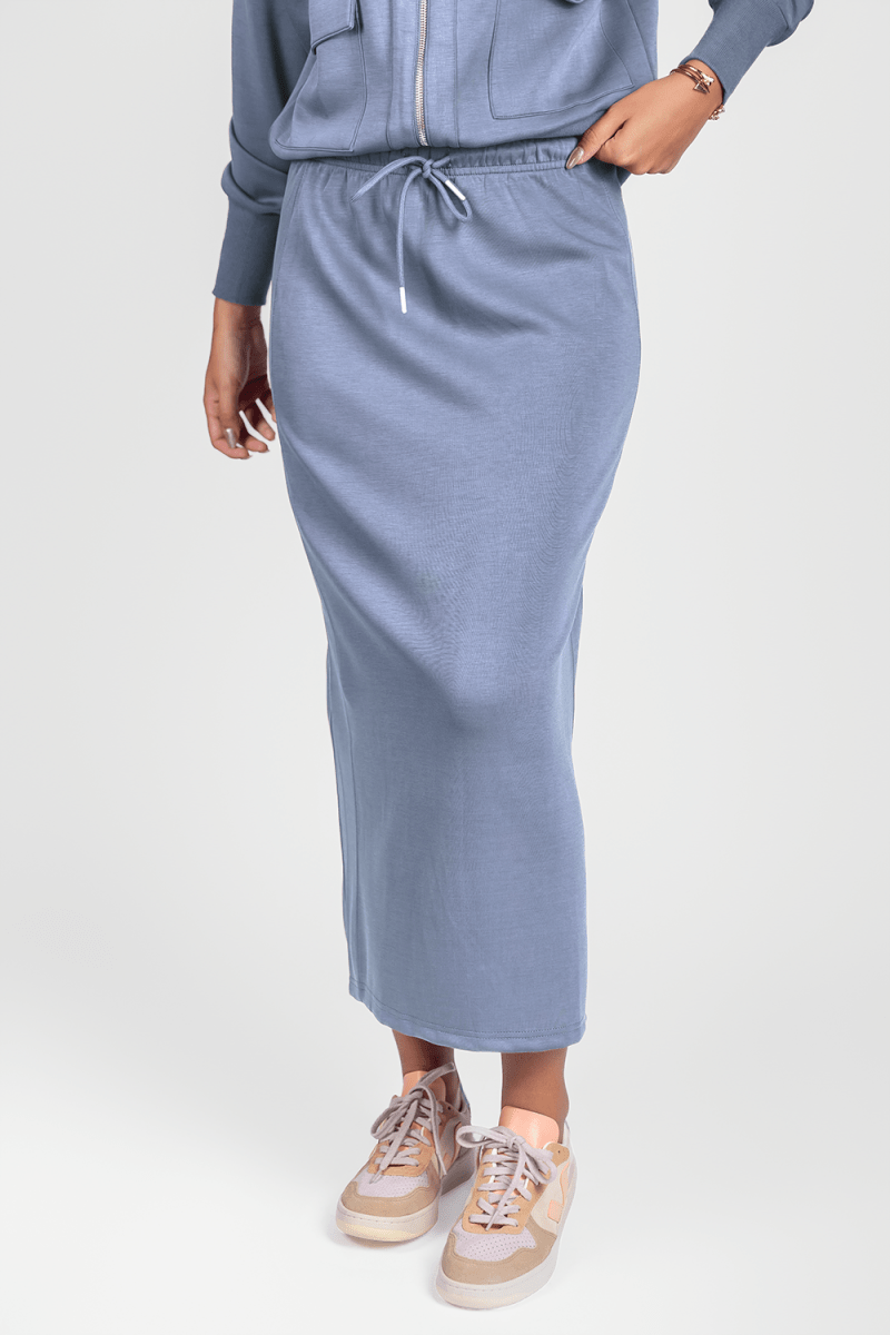 Mina Skirt 35" (Light Blue)