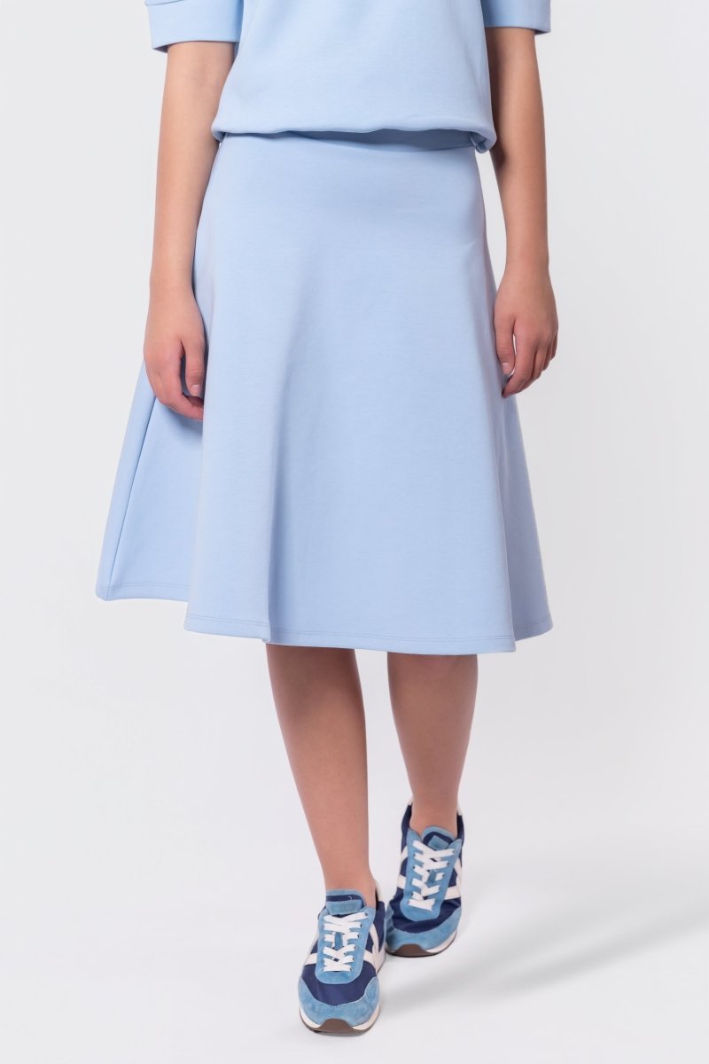 Mina Swing Skirt 26" (Baby Blue)