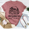 Mind Your Business Skull Tee