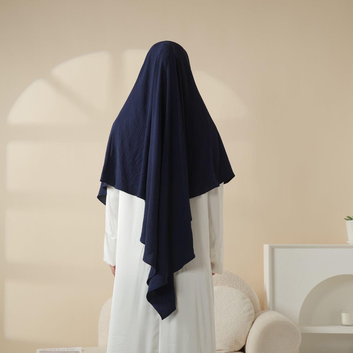 Comfort Crepe One Layer Khimar (MK014)
