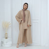 Sleeveless Top and Pants 3-Piece Set Abaya (MOA076)