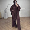 Modal Jersey Two-Piece Set | Muslim Women's Loose Fit Abaya (MS098)