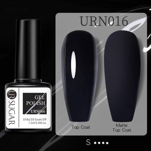 Modern Luxury Autumn Winter Womens Gel Polish Glossy Matte Diamond Effect Long Lasting Nail Art Sequins Design