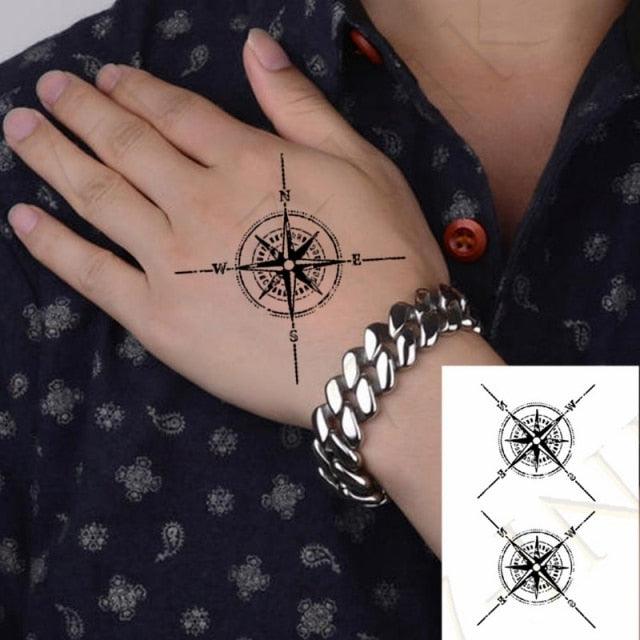 Modern Small Tattoo Sun Moon Heart Waterproof Temporary Tattoos High Quality Design For Womens