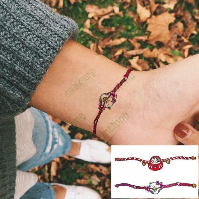 Modern Small Tattoo Sun Moon Heart Waterproof Temporary Tattoos High Quality Design For Womens