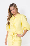 Molly Top (Light Yellow)