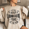 Most Wonderful Time Halloween Festive Edition Premium Cozy Classic Autumn Comfort Sweatshirt