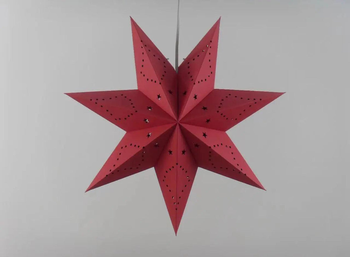 MR035 Hollow Star Hanging, Eid Mubarak Christmas Ramadan Decoration