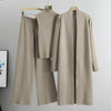 Sweater Set with Sleeveless Vest 3-Piece Set(MS032)