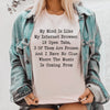 My Mind Is Like My Internet Browser Tee