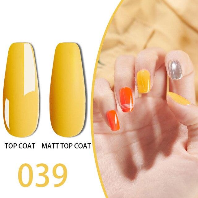 Nail Gel Polish UV Gel Varnish Manicure Design Elegant Glossy Colorful Fashion Style For Womens Fashion Nail Gel
