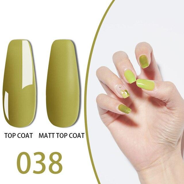 Nail Gel Polish UV Gel Varnish Manicure Design Elegant Glossy Colorful Fashion Style For Womens Fashion Nail Gel