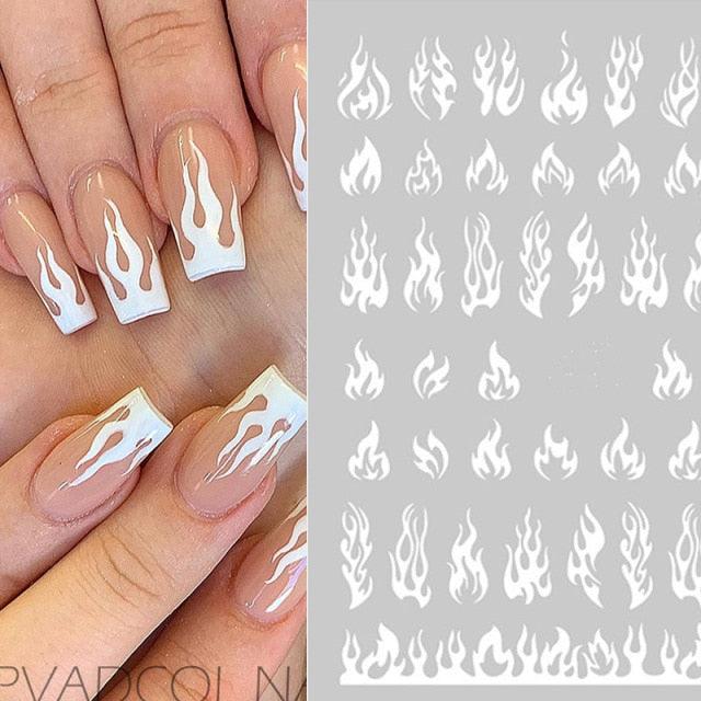 Nails Sticker Money Dollar Wealthy Rich Style Nail Art Stickers Decals Manicure Tip Decal Self Adhesive Acrylic Tips Tool Acrylic Engraved Nail Sticker Nail Art Decoration Self-Adhesive Nail Art Decoration French Black and White Lace Retro Flower