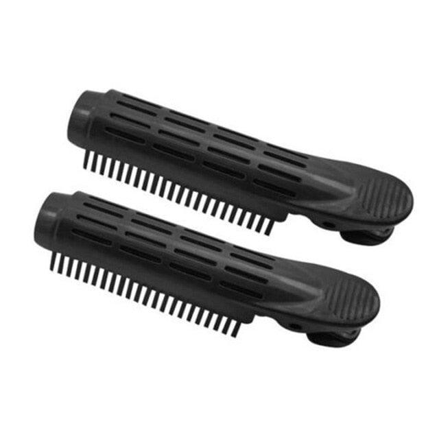 Natural Fluffy Hair Clip Curly Hair Plastic Hair Root Fluffy Clip Bangs Hair Styling Clip Candy Color Hairpins Curly Hair Styling Tool Hair Rollers Small And Easy to Carry Hair Accessories
