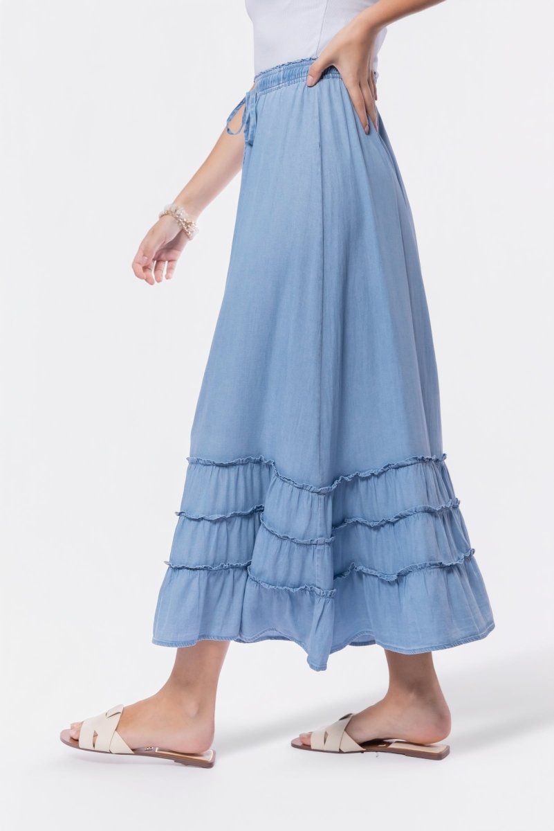 Nell Skirt (Chambray)