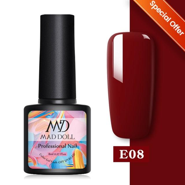 New 2022Fashion  Womens 3-layers Color Changing Gel Nail Polish Long Lasting UV Chameleon Popular Colorful Design For Womens and Girls
