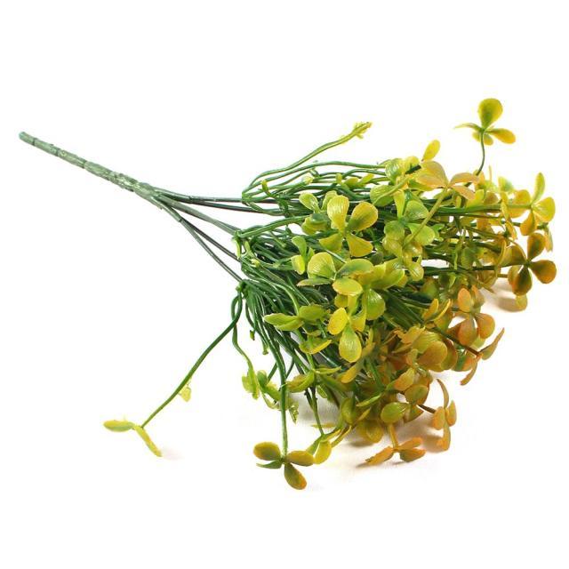 New Artificial Shrubs Boston Fern Grass Fake Green Bushes Indoor Outdoor UV Resistant Indoor Outside For Home Garden Porch Window Décor