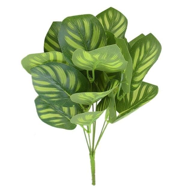 New Artificial Shrubs Boston Fern Grass Fake Green Bushes Indoor Outdoor UV Resistant Indoor Outside For Home Garden Porch Window Décor