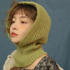 New Balaclava Party Mask Hat Caps For Skiing Bicycle Cycling Outdoor Unisex Keep Warm Sports Beanies Knitted Headgear Face Hooded Cowl Neckerchief with Drawstring Soft Balaclava Pullover Knitted Beanie for Adults Men Women Ski Caps