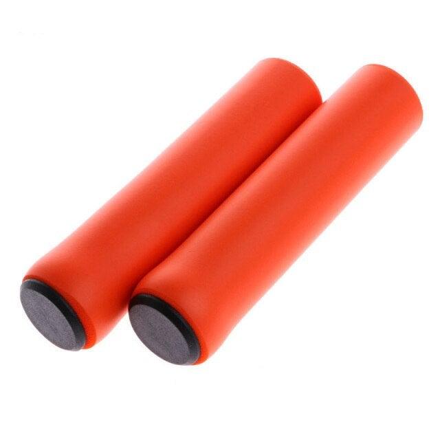 NEW Bicycle Grips Super Light Silicone Non-Slip Shock Absorption Road Handle Bike Bicycles Parts Comfortable Shock Absorption Bike Handlebar Grips Comfort Ergo Handlebar Grip Designed For  Cycling