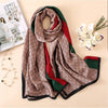 New Brand Designer Luxury  Winter Long Silk Scarf Shawls Wraps Print Cotton Scarf Stylish Head Wraps Scarves Hijabs Neck Scarves Lady Hijab For Female