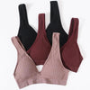 New Comfortable Seamless Sports Bras For Women And Girls Top Female Brassiere Deep V Sexy Women's Underwear Backless