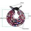 New Crystal Bird Nest Ponytail Holder Fair Crab Claw Clip Hairpin Rhinestone for Women Girls Accessories Barrettes Headwear Gorgeous Hair Accessories For Women