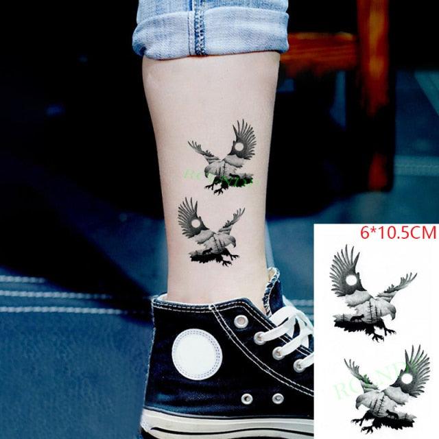 New Different Waterproof Temporary Tattoo Cute Fox Dog Luxury Animal Stickers Tattoo Colorful Modern Design For Adults Kids