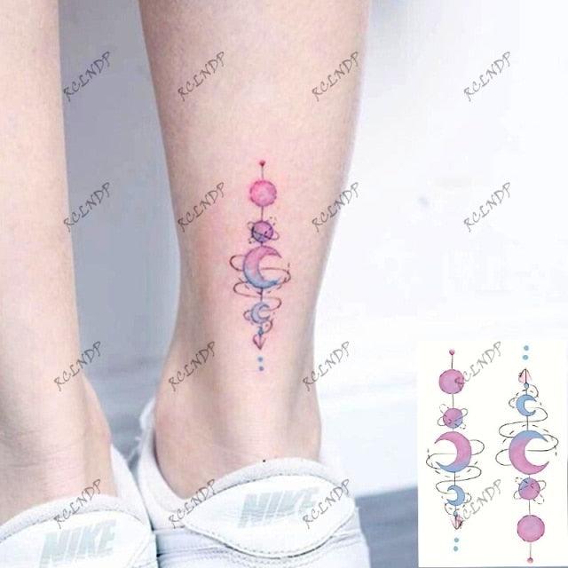 New Different Waterproof Temporary Tattoo Cute Fox Dog Luxury Animal Stickers Tattoo Colorful Modern Design For Adults Kids