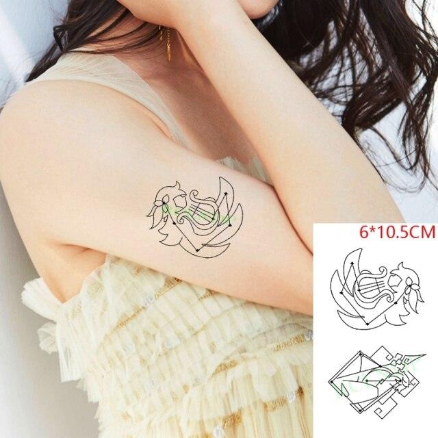 New Different Waterproof Temporary Tattoo Cute Fox Dog Luxury Animal Stickers Tattoo Colorful Modern Design For Adults Kids