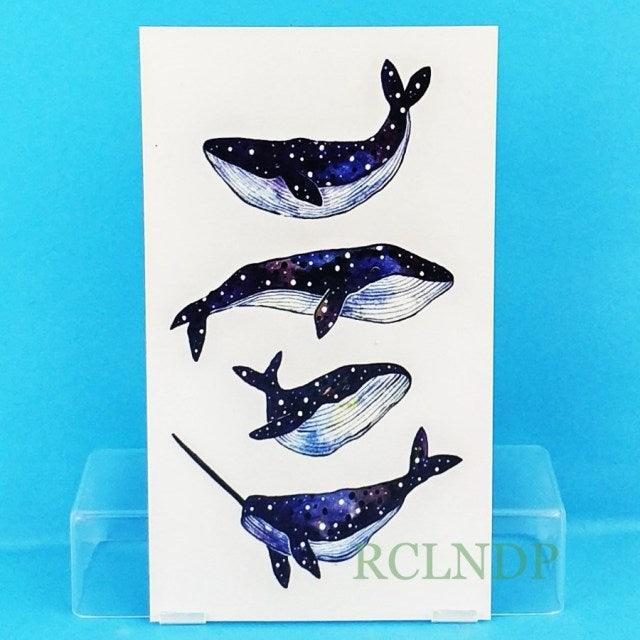 New Different Waterproof Temporary Tattoo Cute Fox Dog Luxury Animal Stickers Tattoo Colorful Modern Design For Adults Kids