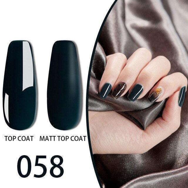 New Fashion Colorful Nail Gel Polish Glossy Matte High Effect Modern Manicure Design For Nails For Girls and Women