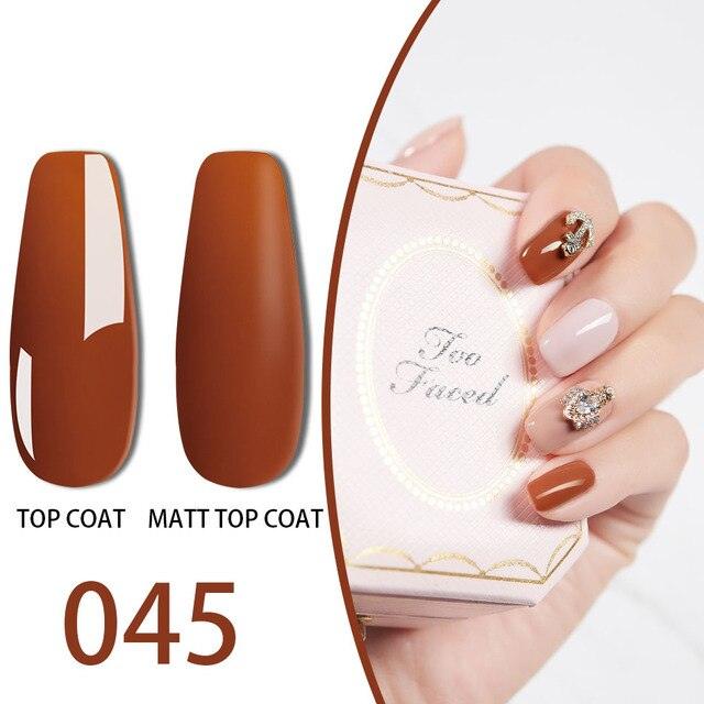 New Fashion Colorful Nail Gel Polish Glossy Matte High Effect Modern Manicure Design For Nails For Girls and Women
