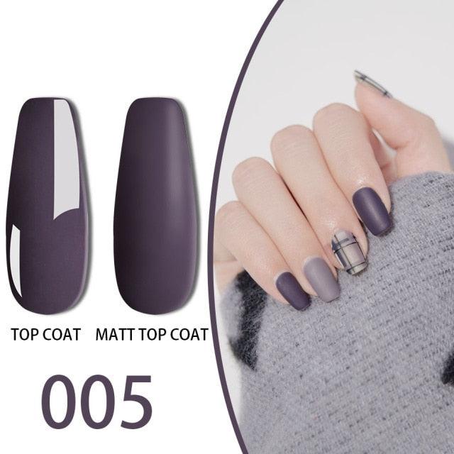 New Fashion Colorful Nail Gel Polish Glossy Matte High Effect Modern Manicure Design For Nails For Girls and Women